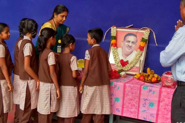 Our Founder Chairman 3rd Memorial day conducted in our school