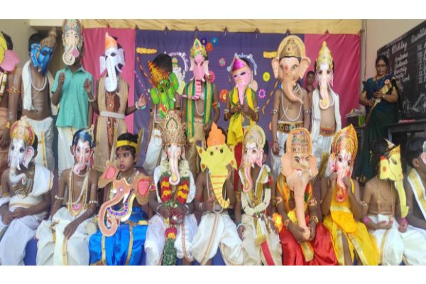 Festivals were celebrated in our Our Sairam Vidyalaya September 15, 2023.